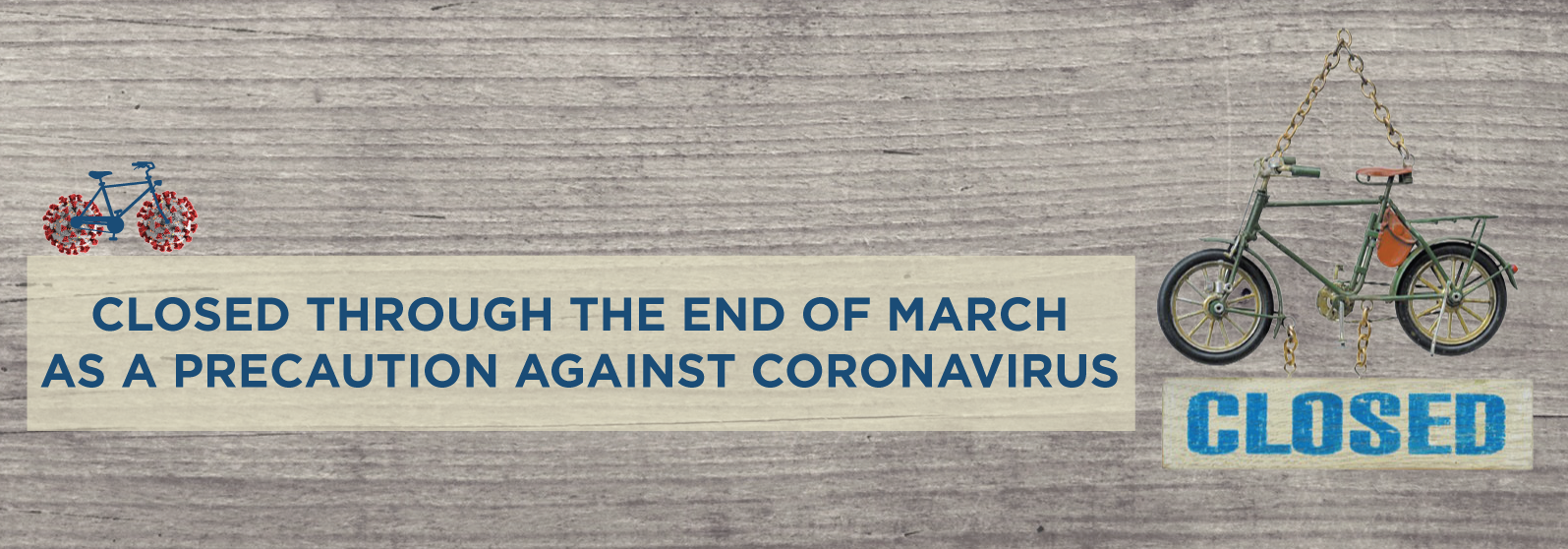 closed through the end of march due to coronavirus